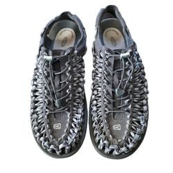 Men's Keen Uneek Sneaker Multisport Shoe 8MM Size 14 Magnet/Vapor