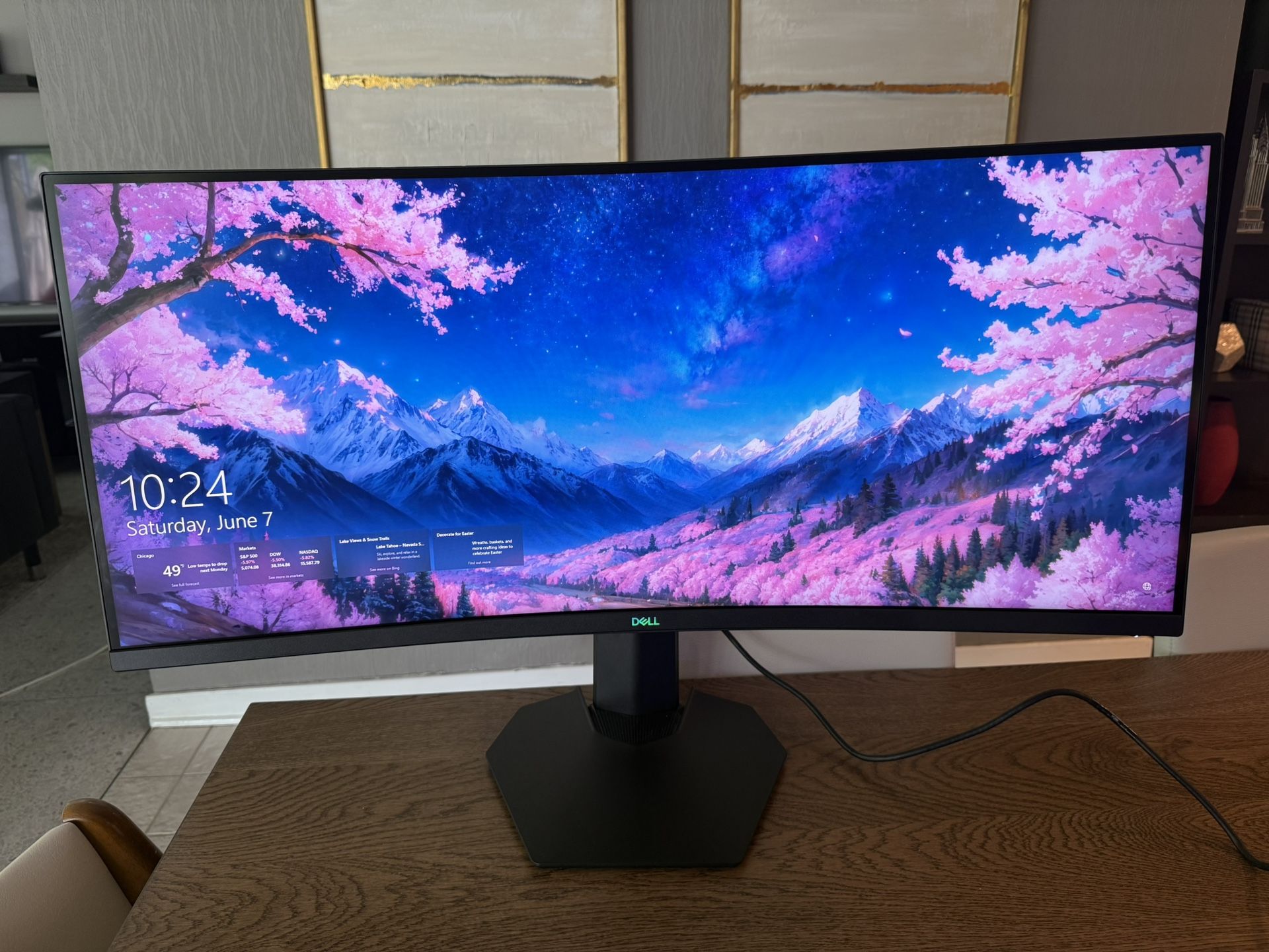 Dell Curved Gaming Monitor 34in