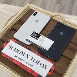 Apple iPhone X - $1 DOWN TODAY, NO CREDIT NEEDED