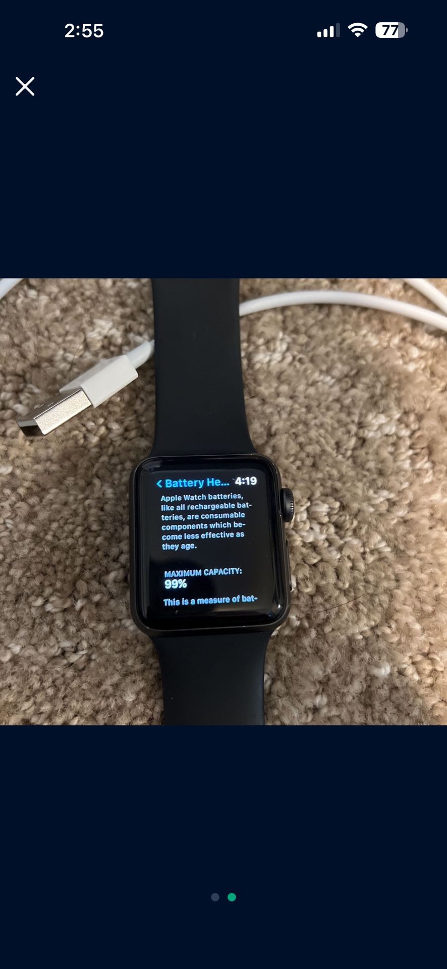 Apple Watch S3 38mm