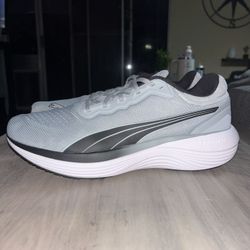 Puma Scend Pro Engineered Fade Men's size 12 Grey Running Shoes 379772-01 NEW