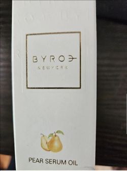 New-Byroe new york pear serum oil
