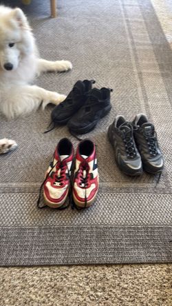 NIKE AND DIESEL SHOES USED