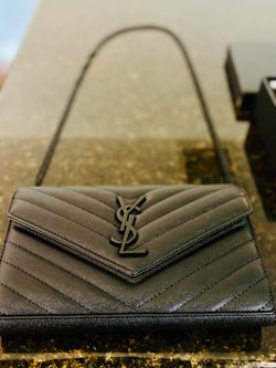 Saint Laurent YSL Envelope Chain Wallet Bag