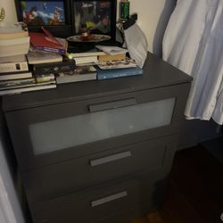 Grey & Black Dressers 