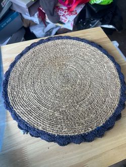 Decorate your table -Blue accessories