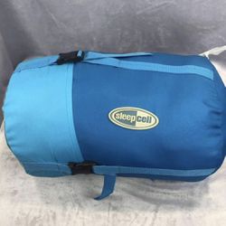 Sleepcell 40" X 90" Sleeping Bag Temp Rated to 30 degrees 3 Ib Litron Hollowfill