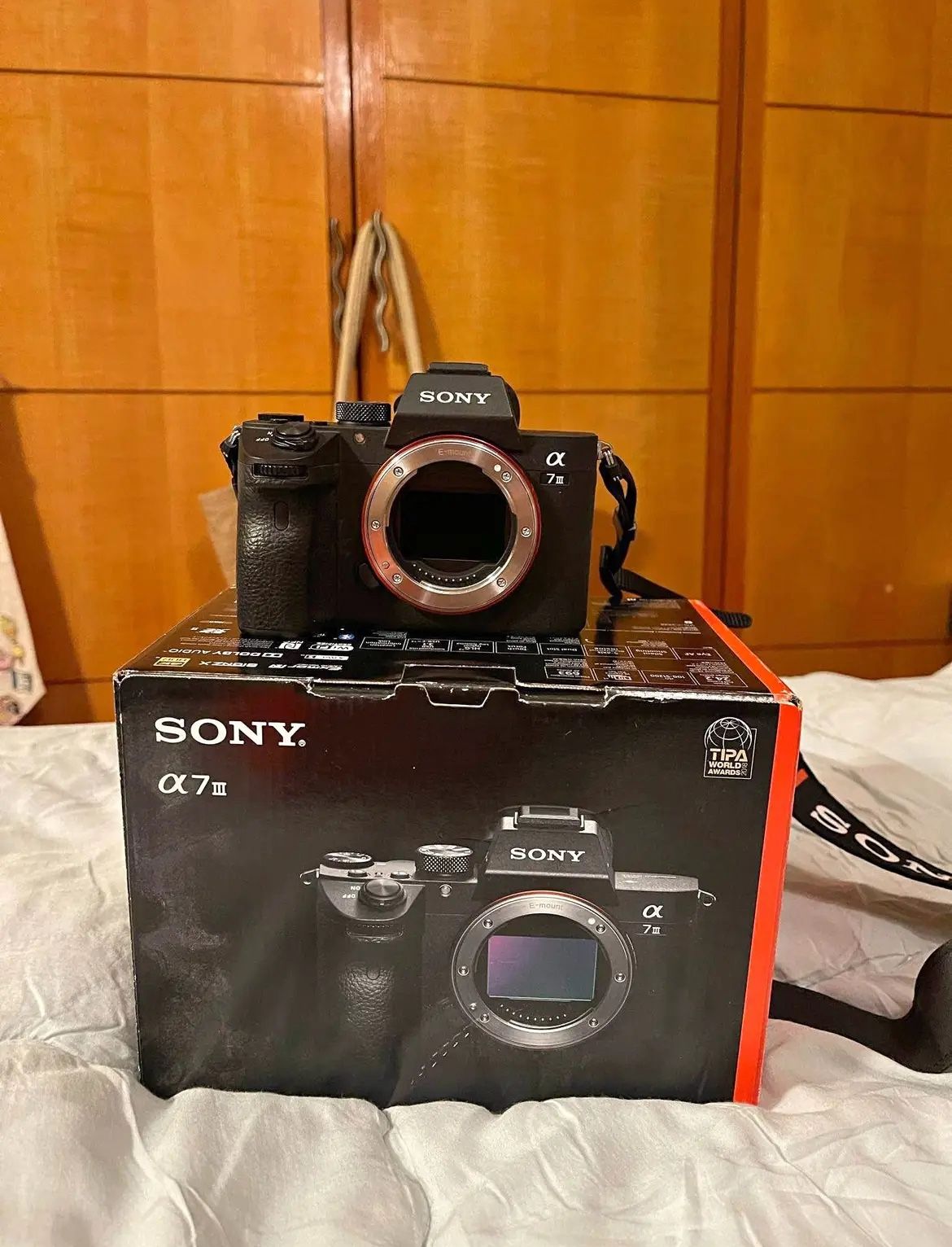 Sony A7iii + Sony 24-105mm F4 + 1 Battery