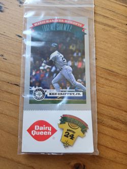 Ken Griffey Jr. 1992 All-Star MVP Card and Pin Set