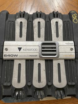Kenwood Amplifier KAC8401 640 Watt