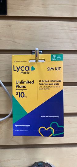 LYCA SIM CARDS