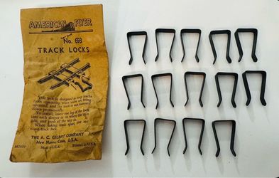 American Flyer #693 Train Track Locks Lot of 14 $10  - Great Condition