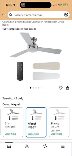 42in LED Ceiling Fan with remote control