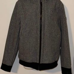Tommy Hilfiger | Unisex Street Style Oversized Shearling Anorak Jackets