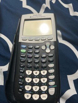 Texas Instruments Ti-84 Plus Graphing Calculator with case