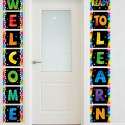 Welcome & Ready to Learn Classroom Banner Set – New