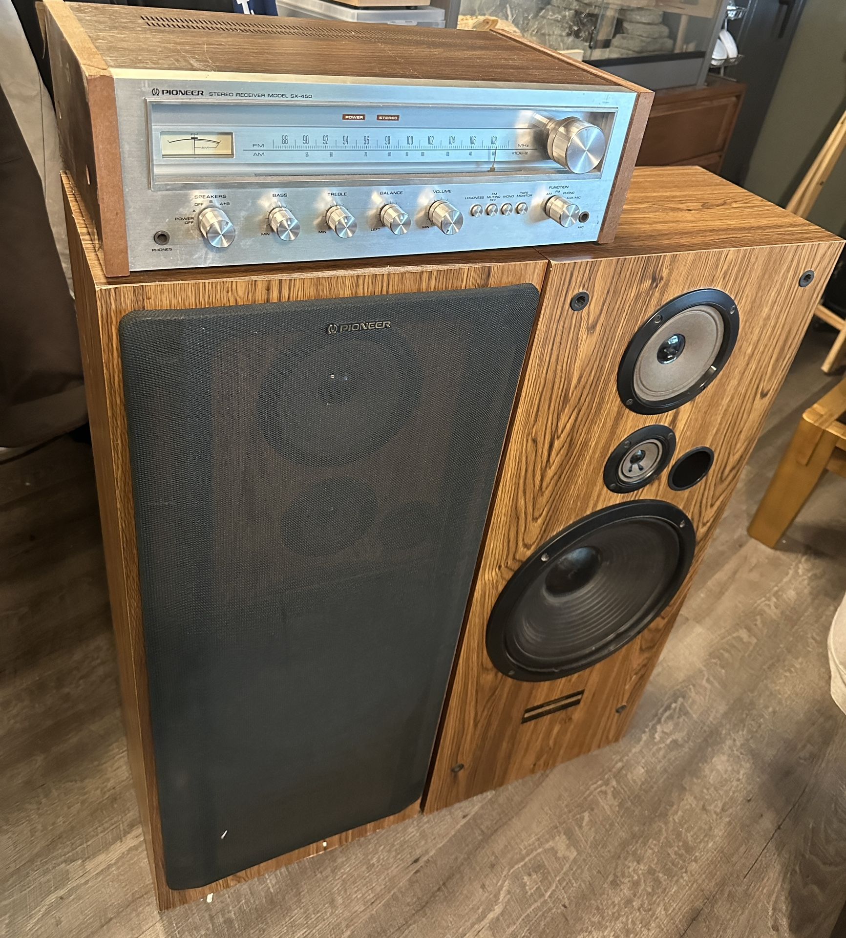 Vintage Pioneer Receiver & Speakers for Sale in Acton, CA OfferUp