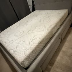 Queen Bed frame With Mattress