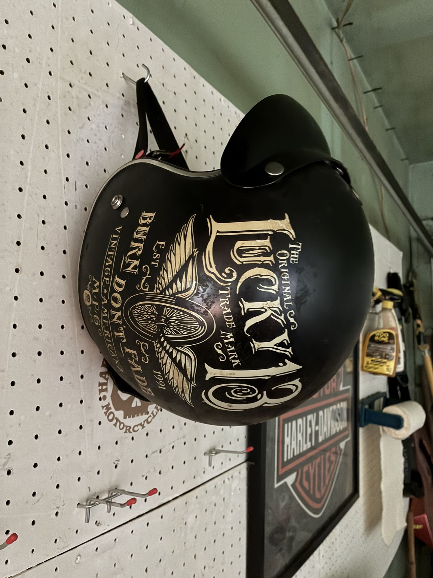 Collectable Vintage Motorcycle Helmet.