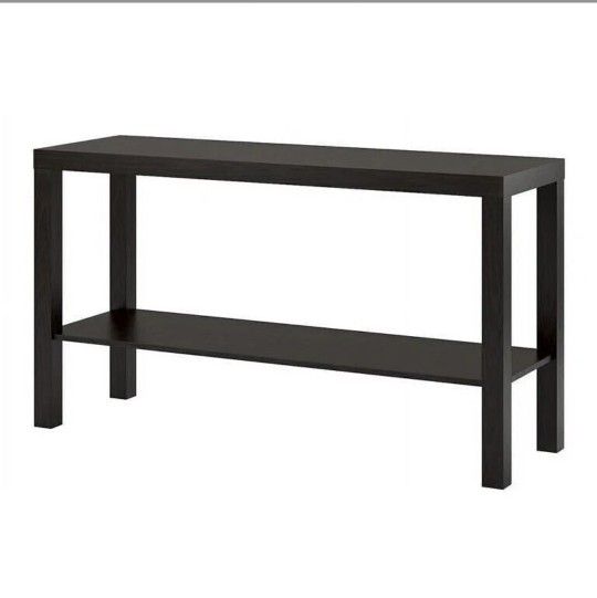 Sofa table - black oak