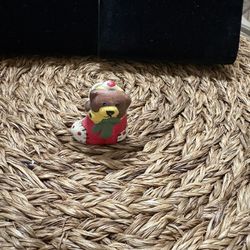 Vintage Mini Taper Christmas Bear Candle Holder