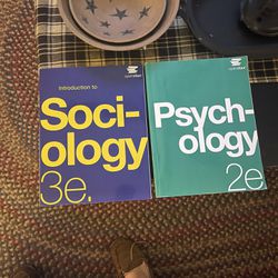 Sociology 3e  And   Psychology 2e  College Textbooks