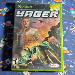 Yager Orginal Xbox Xbox 360 One Series S X Game Disc Case Artwork Manual Included 
