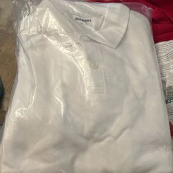 Polo Uniform White Shirt