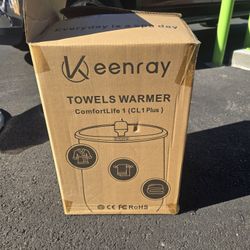 NEVER USED *** Keenray Towel Warmer