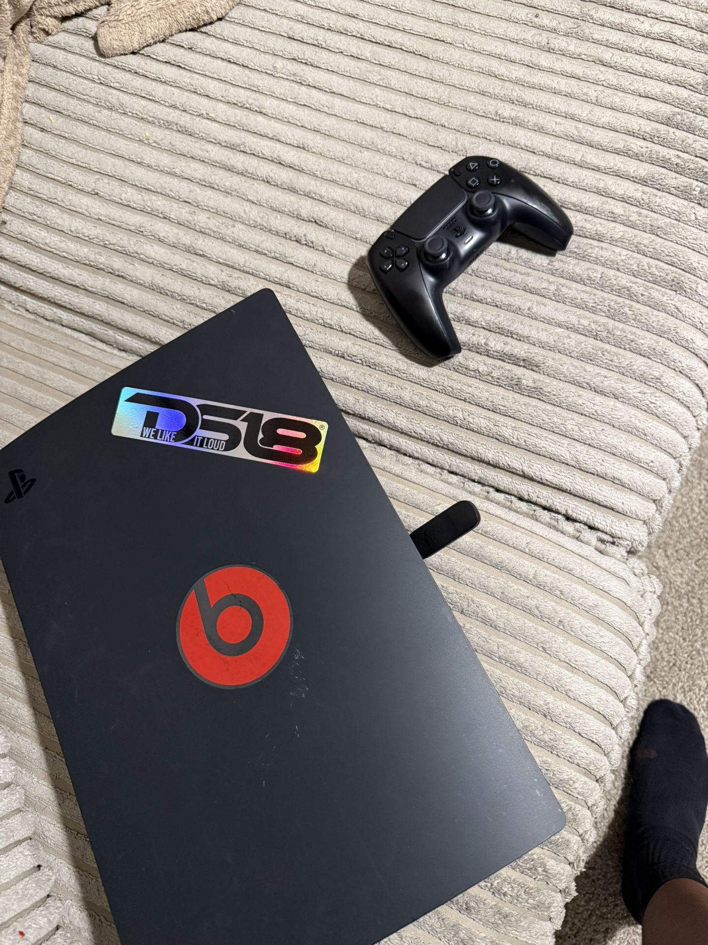 PS5 Disc Version All Black 