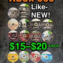 🎮 Like-NEW Xbox 360 Games $15–$20 each 🎮