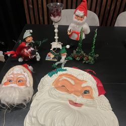 Vintage Christmas Decor Set