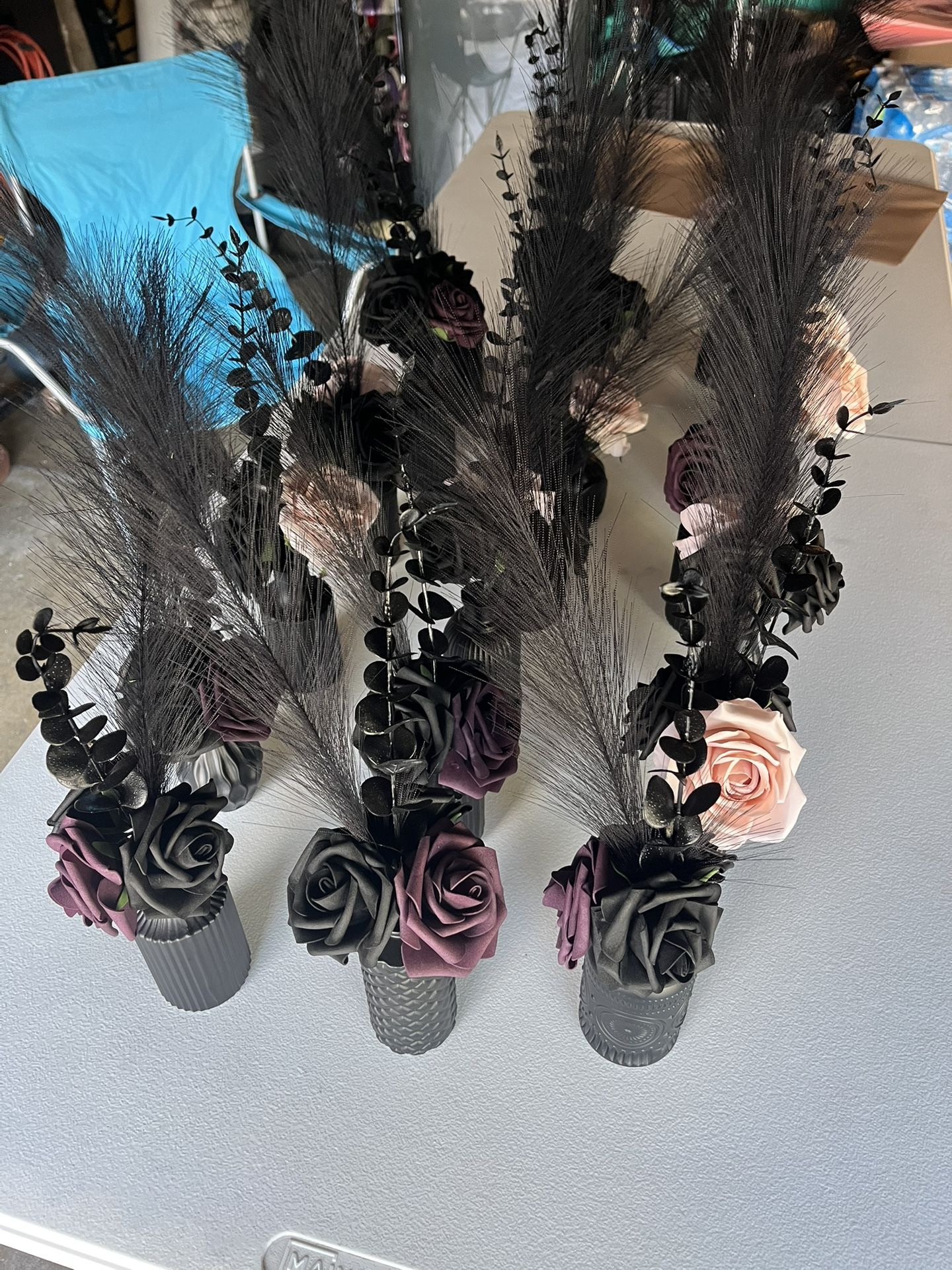 Black Leftover Sweet 16 Party Decor 