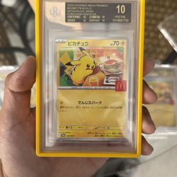 Black Label McDonald Pikachu for Sale!
