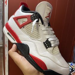 Jordan 4 red cement size 10