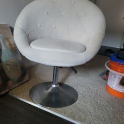 Beige Clean White Chair