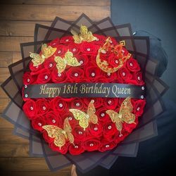 RAMOS BUCHONES PERSONALIZADOS PARA GODA OCASION/FLOWER ARRANGEMENTS