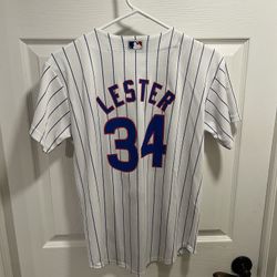 Chicago Cubs Youth Jon Lester jersey