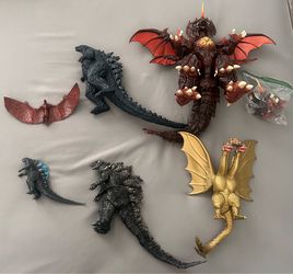 Godzilla Action Figure Lot