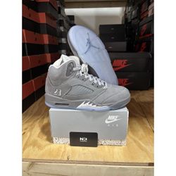 Wolf grey 5s Size 9.5