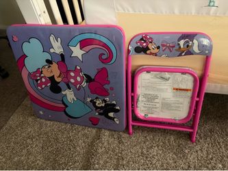 Toddler table and chair