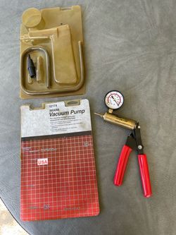 Sears Vacuum Pump