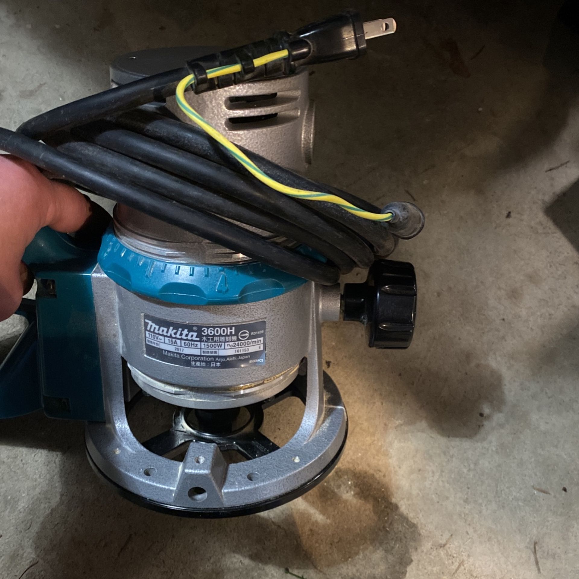 MAkita 3600h Router $120