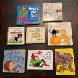 Children’s board books-touch and feel