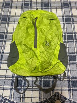 Travelon folding travel backpack.