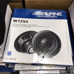 Alpine 12 Inch Subwoofer