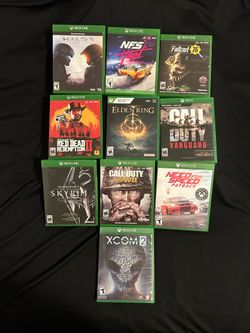 Xbox One video game lot
