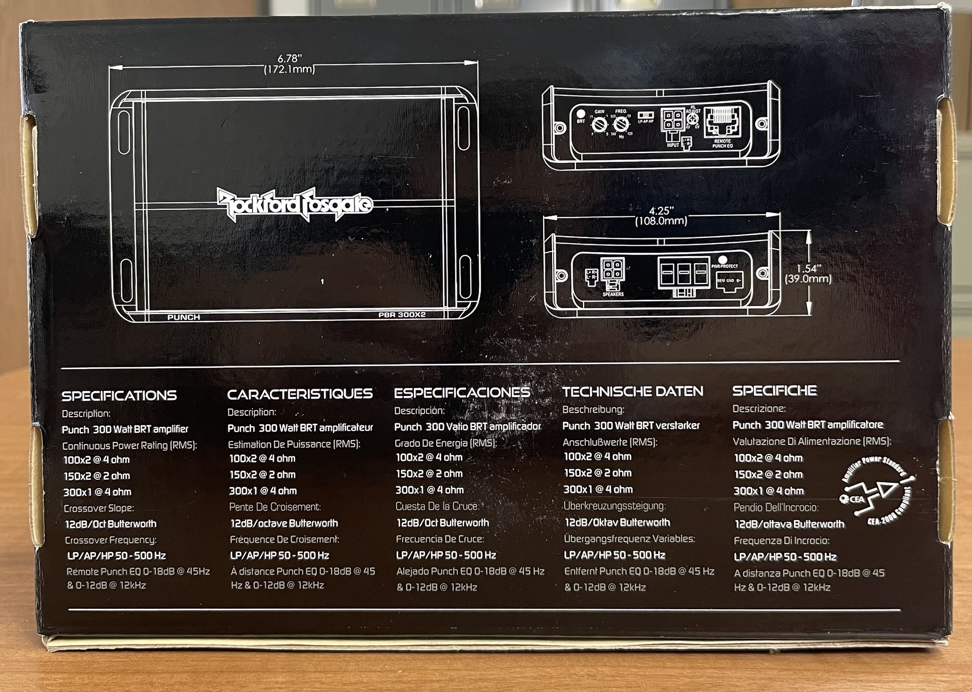 Rockford Fosgate PBR300X1