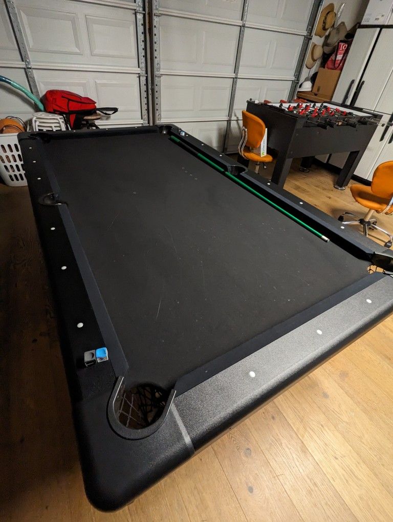 Folding 7 Ft Pool Table 