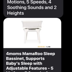 4 Moms Gliding Basinette $350